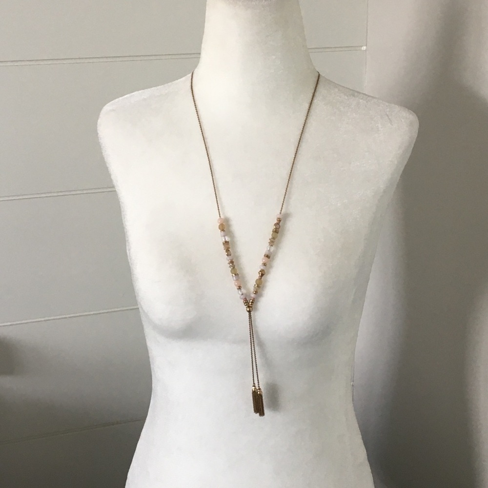 Stella & Dot Anda Intention Necklace Courage
